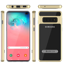 Charger l&#39;image dans la galerie, Galaxy S10+ Plus Case, PUNKcase [LUCID 3.0 Series] [Slim Fit] Armor Cover w/ Integrated Screen Protector [Gold] (Color in image: Silver)
