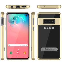 Charger l&#39;image dans la galerie, Galaxy S10e Case, PUNKcase [LUCID 3.0 Series] [Slim Fit] Armor Cover w/ Integrated Screen Protector [Gold] (Color in image: Silver)
