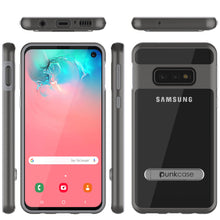 Charger l&#39;image dans la galerie, Galaxy S10e Case, PUNKcase [LUCID 3.0 Series] [Slim Fit] Armor Cover w/ Integrated Screen Protector [Grey] (Color in image: Silver)

