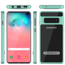 Charger l&#39;image dans la galerie, Galaxy S10+ Plus Case, PUNKcase [LUCID 3.0 Series] [Slim Fit] Armor Cover w/ Integrated Screen Protector [Teal] (Color in image: Rose Gold)
