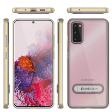 Load image into Gallery viewer, Galaxy S20 Case, PUNKcase [LUCID 3.0 Series] [Slim Fit] Armor Cover w/ Integrated Screen Protector [Gold] (Color in image: Silver)
