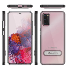 Load image into Gallery viewer, Galaxy S20 Case, PUNKcase [LUCID 3.0 Series] [Slim Fit] Armor Cover w/ Integrated Screen Protector [Black] (Color in image: Silver)
