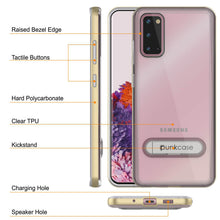 Load image into Gallery viewer, Galaxy S20 Case, PUNKcase [LUCID 3.0 Series] [Slim Fit] Armor Cover w/ Integrated Screen Protector [Gold] (Color in image: Red)
