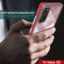 Load image into Gallery viewer, Galaxy S20 Case, PUNKcase [LUCID 3.0 Series] [Slim Fit] Armor Cover w/ Integrated Screen Protector [Red] (Color in image: Black)

