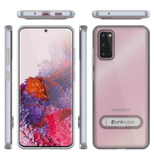 Load image into Gallery viewer, Galaxy S20 Case, PUNKcase [LUCID 3.0 Series] [Slim Fit] Armor Cover w/ Integrated Screen Protector [Silver] (Color in image: Rose Gold)
