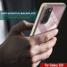 Load image into Gallery viewer, Galaxy S20 Case, PUNKcase [LUCID 3.0 Series] [Slim Fit] Armor Cover w/ Integrated Screen Protector [Gold] (Color in image: Black)

