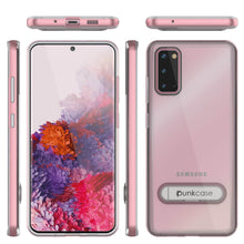Load image into Gallery viewer, Galaxy S20 Case, PUNKcase [LUCID 3.0 Series] [Slim Fit] Armor Cover w/ Integrated Screen Protector [Rose Gold] (Color in image: Silver)

