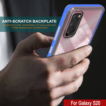 Load image into Gallery viewer, Galaxy S20 Case, PUNKcase [LUCID 3.0 Series] [Slim Fit] Armor Cover w/ Integrated Screen Protector [Blue] (Color in image: Black)
