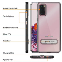 Load image into Gallery viewer, Galaxy S20 Case, PUNKcase [LUCID 3.0 Series] [Slim Fit] Armor Cover w/ Integrated Screen Protector [Black] (Color in image: Red)
