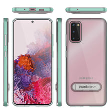 Load image into Gallery viewer, Galaxy S20 Case, PUNKcase [LUCID 3.0 Series] [Slim Fit] Armor Cover w/ Integrated Screen Protector [Teal] (Color in image: Rose Gold)
