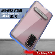 Load image into Gallery viewer, Galaxy S20 Case, PUNKcase [LUCID 3.0 Series] [Slim Fit] Armor Cover w/ Integrated Screen Protector [Blue] (Color in image: Gold)
