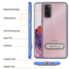 Load image into Gallery viewer, Galaxy S20 Case, PUNKcase [LUCID 3.0 Series] [Slim Fit] Armor Cover w/ Integrated Screen Protector [Blue] (Color in image: Red)
