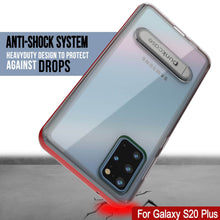 Charger l&#39;image dans la galerie, Galaxy S20+ Plus Case, PUNKcase [LUCID 3.0 Series] [Slim Fit] Armor Cover w/ Integrated Screen Protector [Red] (Color in image: Blue)

