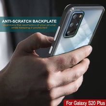 Charger l&#39;image dans la galerie, Galaxy S20+ Plus Case, PUNKcase [LUCID 3.0 Series] [Slim Fit] Armor Cover w/ Integrated Screen Protector [Black] (Color in image: Blue)

