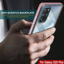 Charger l&#39;image dans la galerie, Galaxy S20+ Plus Case, PUNKcase [LUCID 3.0 Series] [Slim Fit] Armor Cover w/ Integrated Screen Protector [Rose Gold] (Color in image: Black)
