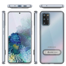 Charger l&#39;image dans la galerie, Galaxy S20+ Plus Case, PUNKcase [LUCID 3.0 Series] [Slim Fit] Armor Cover w/ Integrated Screen Protector [Silver] (Color in image: Rose Gold)
