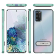 Charger l&#39;image dans la galerie, Galaxy S20+ Plus Case, PUNKcase [LUCID 3.0 Series] [Slim Fit] Armor Cover w/ Integrated Screen Protector [Teal] (Color in image: Rose Gold)
