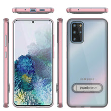 Charger l&#39;image dans la galerie, Galaxy S20+ Plus Case, PUNKcase [LUCID 3.0 Series] [Slim Fit] Armor Cover w/ Integrated Screen Protector [Rose Gold] (Color in image: Silver)
