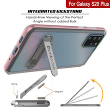 Charger l&#39;image dans la galerie, Galaxy S20+ Plus Case, PUNKcase [LUCID 3.0 Series] [Slim Fit] Armor Cover w/ Integrated Screen Protector [Rose Gold] (Color in image: Gold)
