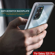 Charger l&#39;image dans la galerie, Galaxy S20+ Plus Case, PUNKcase [LUCID 3.0 Series] [Slim Fit] Armor Cover w/ Integrated Screen Protector [Silver] (Color in image: Black)
