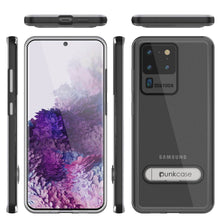 Charger l'image dans la galerie, Galaxy S20 Ultra Case, PUNKcase [LUCID 3.0 Series] [Slim Fit] Armor Cover w/ Integrated Screen Protector [Black] (Color in image: Silver)
