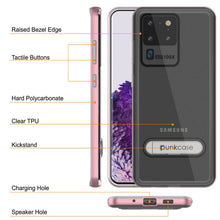 Load image into Gallery viewer, Galaxy S20 Ultra Case, PUNKcase [LUCID 3.0 Series] [Slim Fit] Armor Cover w/ Integrated Screen Protector [Rose Gold] (Color in image: Grey)
