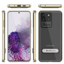 Charger l'image dans la galerie, Galaxy S20 Ultra Case, PUNKcase [LUCID 3.0 Series] [Slim Fit] Armor Cover w/ Integrated Screen Protector [Gold] (Color in image: Silver)
