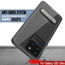Charger l'image dans la galerie, Galaxy S20 Ultra Case, PUNKcase [LUCID 3.0 Series] [Slim Fit] Armor Cover w/ Integrated Screen Protector [Black] (Color in image: Gold)
