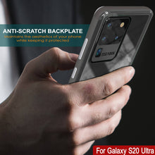 Load image into Gallery viewer, Galaxy S20 Ultra Case, PUNKcase [LUCID 3.0 Series] [Slim Fit] Armor Cover w/ Integrated Screen Protector [Grey] (Color in image: Black)
