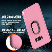 Load image into Gallery viewer, Galaxy S8 PLUS, Punkcase Magnetix Protective TPU Cover W/ Kickstand, Screen Protector [Pink] 
