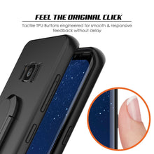 Load image into Gallery viewer, Galaxy S8 PLUS, Punkcase Magnetix Protective TPU Cover W/ Kickstand, Screen Protector [Black] 
