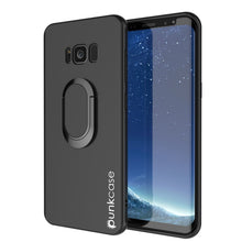 Load image into Gallery viewer, Galaxy S8 PLUS, Punkcase Magnetix Protective TPU Cover W/ Kickstand, Screen Protector [Black] (Color in image: black)
