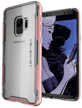 Charger l&#39;image dans la galerie, Galaxy S9 Clear Protective Case | Cloak 3 Series [Pink] (Color in image: Pink)
