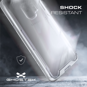 Galaxy S9 Clear Protective Case | Cloak 3 Series [Silver] 