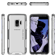 Charger l&#39;image dans la galerie, Galaxy S9 Clear Protective Case | Cloak 3 Series [Silver] 
