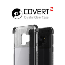 Charger l&#39;image dans la galerie, Galaxy S9 Clear Protective Case | Covert 2 Series [Black] 
