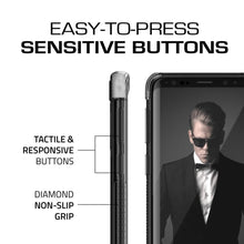 Load image into Gallery viewer, Galaxy S9 Clear Protective Case | Covert 2 Series [White] 
