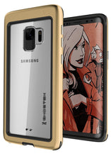 Charger l&#39;image dans la galerie, Galaxy S9 Rugged Heavy Duty Case | Atomic Slim Series [Gold] (Color in image: Gold)
