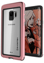 Charger l&#39;image dans la galerie, Galaxy S9 Rugged Heavy Duty Case | Atomic Slim Series [Pink] (Color in image: Pink)
