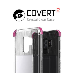 Galaxy S9+ Plus Case | Covert 2 Series | [Pink] (Color in image: Red)