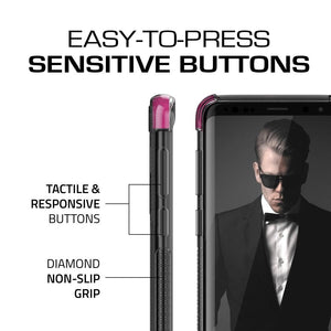 Galaxy S9+ Plus Case | Covert 2 Series | [Pink] 