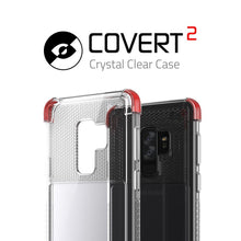 Charger l&#39;image dans la galerie, Galaxy S9+ Plus Case | Covert 2 Series | [Red] (Color in image: Pink)
