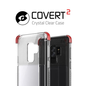 Galaxy S9+ Plus Case | Covert 2 Series | [Red] (Color in image: Pink)