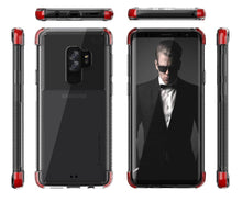 Charger l&#39;image dans la galerie, Galaxy S9+ Plus Case | Covert 2 Series | [Red] (Color in image: Black)
