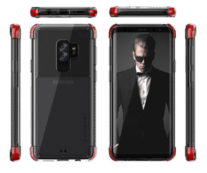 Galaxy S9+ Plus Case | Covert 2 Series | [Red] (Color in image: Black)