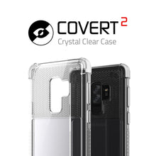 Charger l&#39;image dans la galerie, Galaxy S9+ Plus Case | Covert 2 Series | [White] (Color in image: Red)
