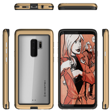 Load image into Gallery viewer, Galaxy S9+ Plus Rugged Heavy Duty Case | Atomic Slim Series [Gold] 
