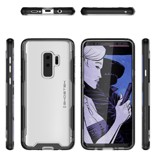 Charger l&#39;image dans la galerie, Galaxy S9+ Plus Clear Protective Case | Cloak 3 Series [Black] (Color in image: Pink)
