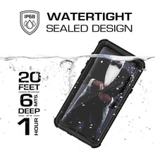 Charger l&#39;image dans la galerie, Galaxy S9+ Plus Rugged Waterproof Case | Nautical Series | [Black] 
