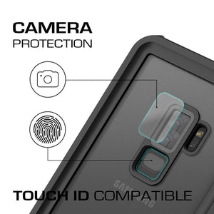 Galaxy S9+ Plus Rugged Waterproof Case | Nautical Series | [Black] 